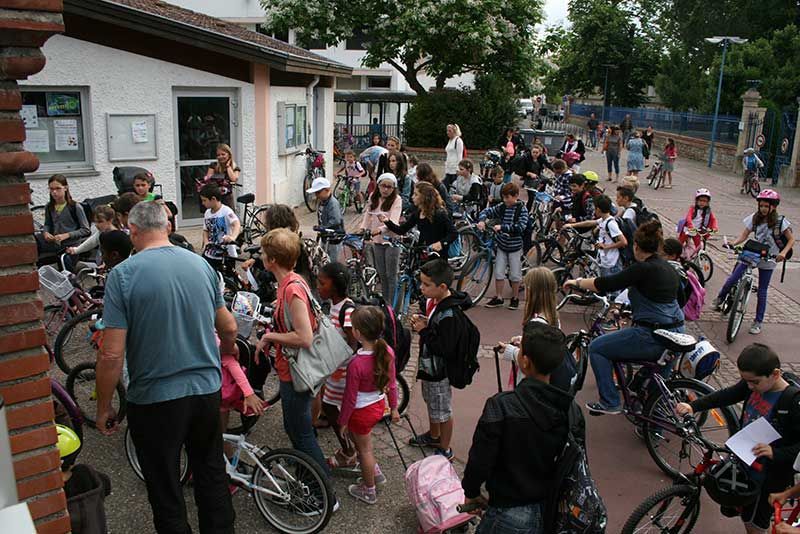 Allons-y à vélo 2015 - Elémentaire du centre