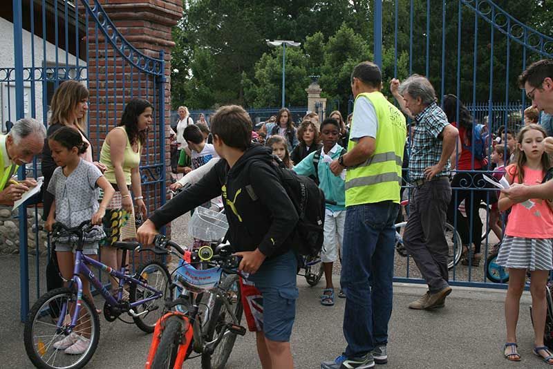 Allons-y à vélo 2015 - Elémentaire du centre