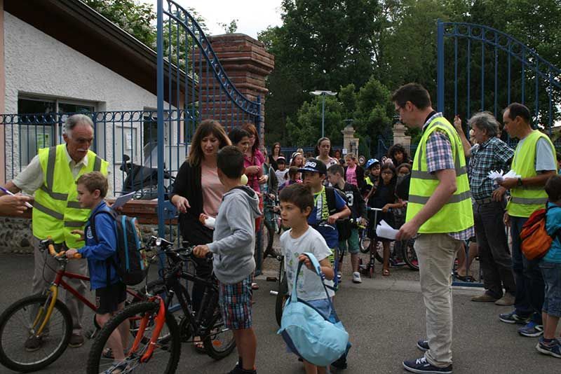 Allons-y à vélo 2015 - Elémentaire du centre